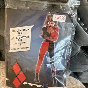 DC Red and Black Harley Quinn Outfit